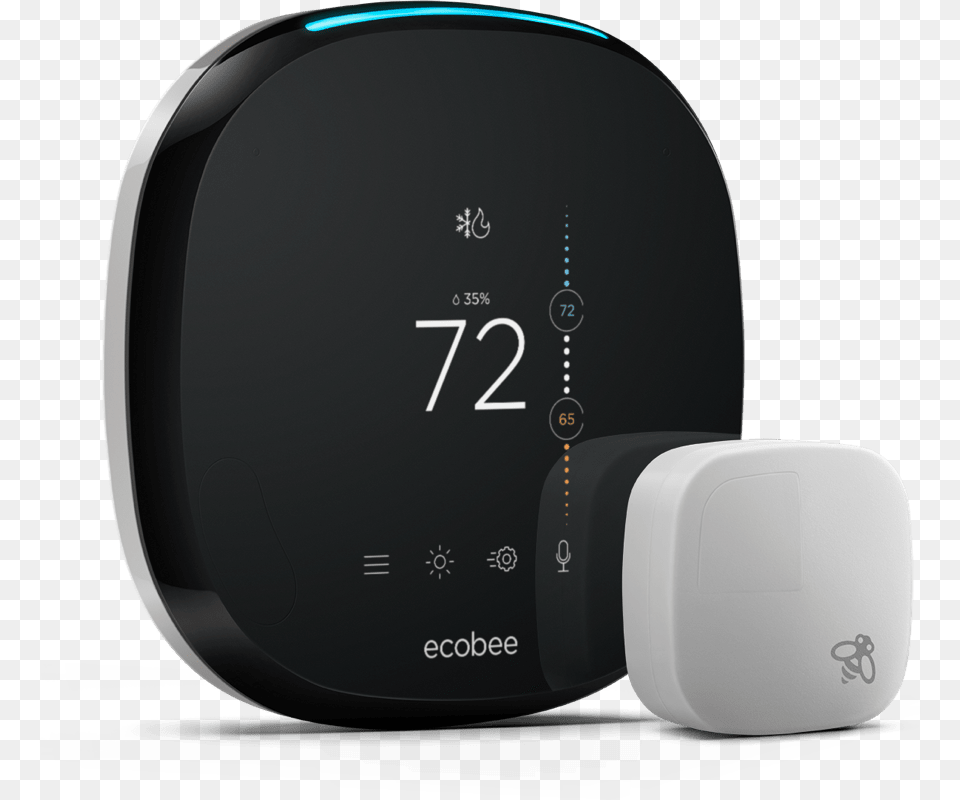 Ecobee 4 Thermostat, Wristwatch, Screen, Monitor, Hardware Free Transparent Png