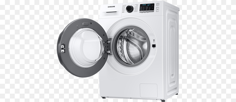 Ecobubble Washing Machine 8kg 1400rpm Circulo Rojo Y Blanco, Appliance, Device, Electrical Device, Washer Free Png