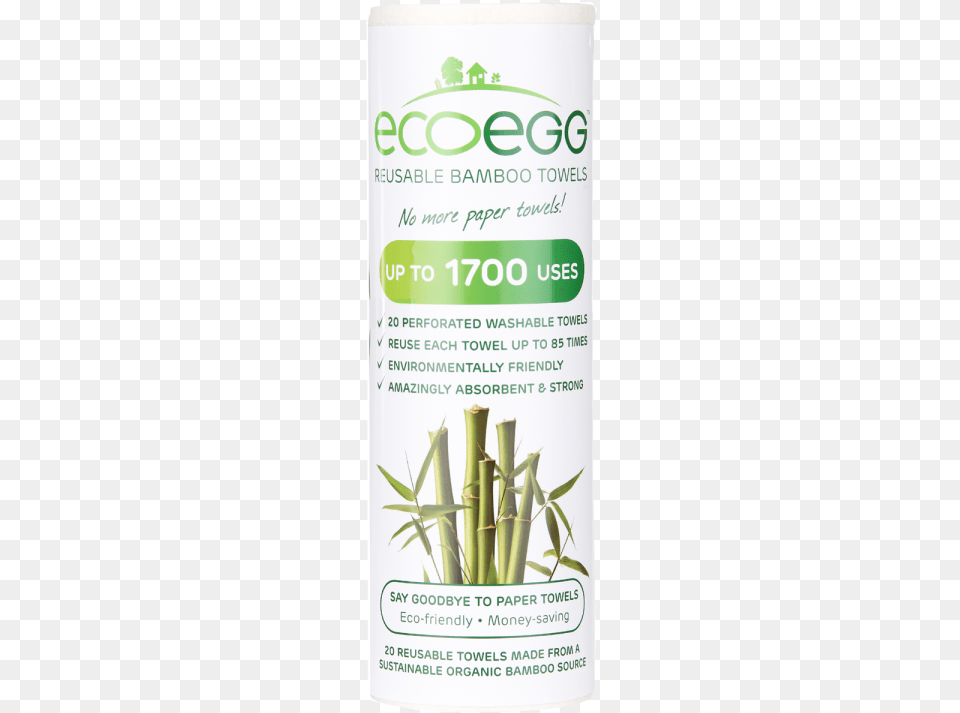 Ecoegg Re Usable Bamboo Towels White, Advertisement, Poster, Plant Free Png Download