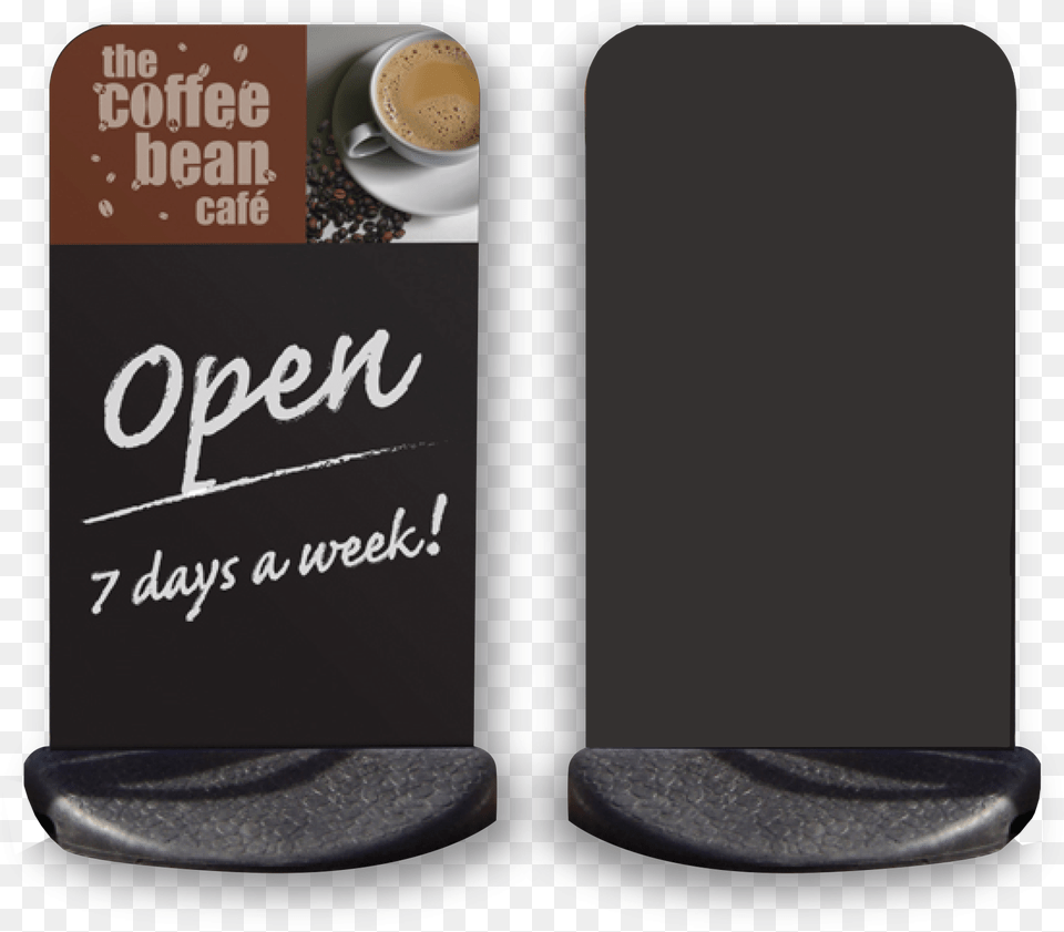 Ecoflextra Hpl Chalkboard Panel Pavement Display A4 Poster Display Frame With 25mm Aluminium Snap Frame, Cup, Electronics, Phone Free Png