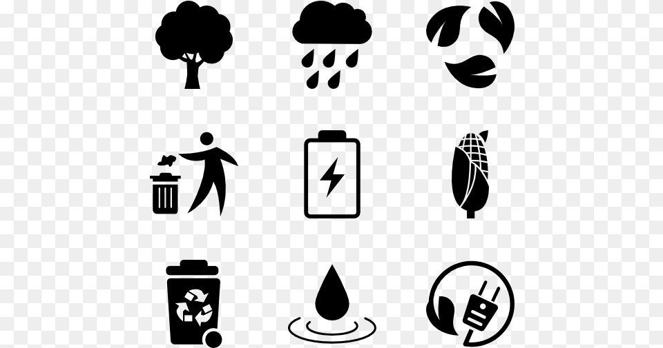 Ecologism Icon Renewable Energy Vector, Gray Png