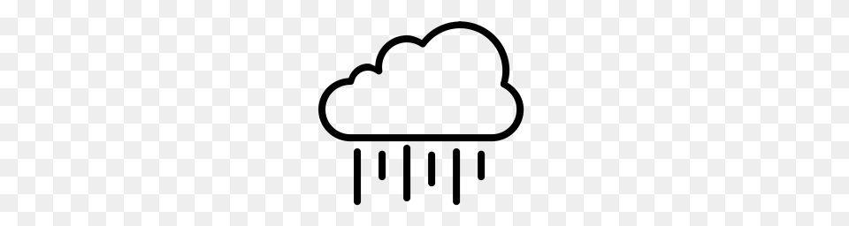 Ecology Environment Weather Season Rain Cloud Icon, Gray Png Image