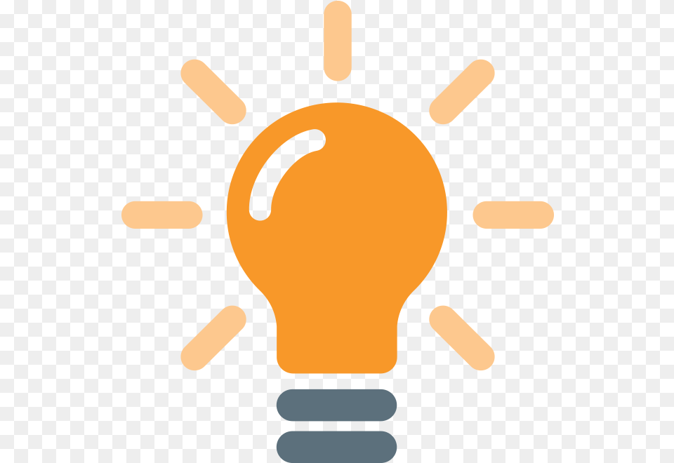 Ecommerce Awareness Icon Orange Knowledge, Light, Lightbulb, Lighting Png