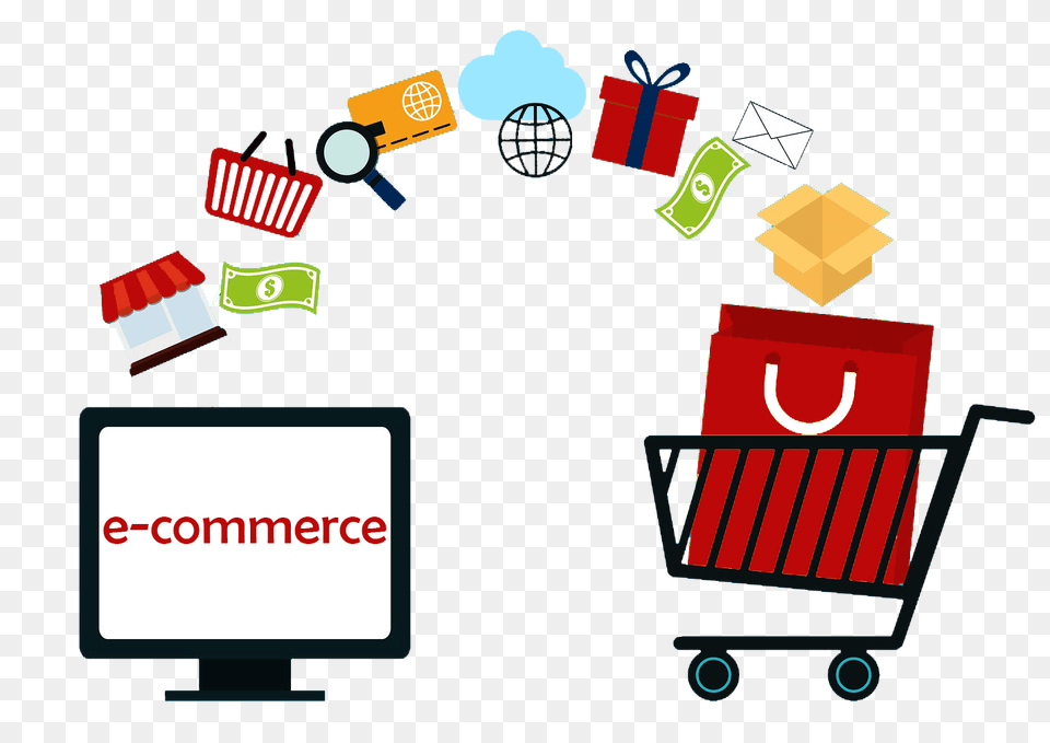 Ecommerce Clipart Clip Art Images, Shopping Cart Png Image