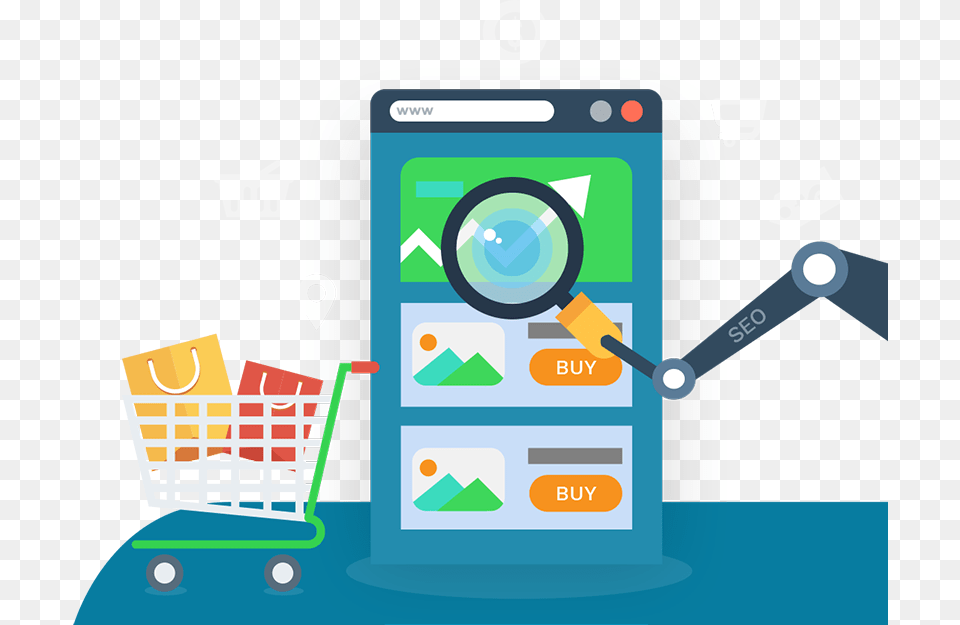 Ecommerce Seo Free Png Download
