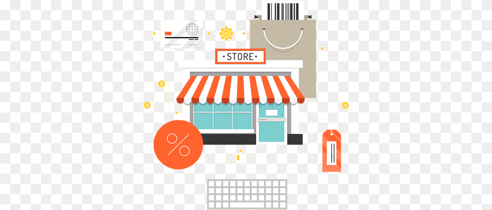 Ecommerce Shopping Cart Background Ecommerce Shopping Cart, Awning, Canopy, Gas Pump, Machine Free Transparent Png