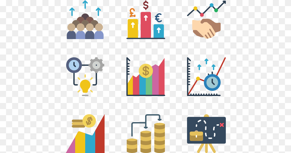 Economical Growth Icon Free Png