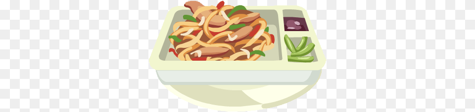 Economy Class Meal Restaurant, Food, Lunch, Noodle Free Png Download