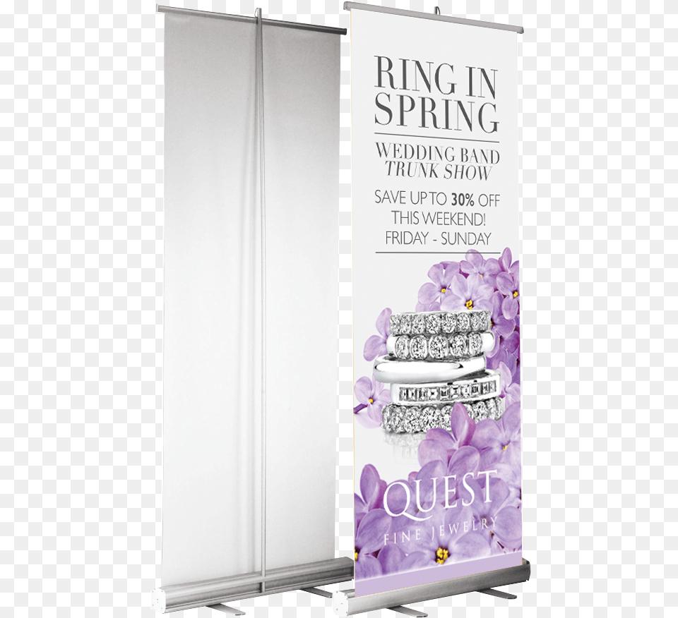 Economy Retractable Banners Banner, Advertisement, Poster, Flower, Plant Png