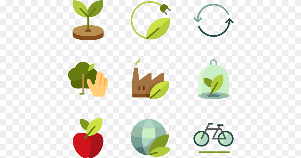 Ecopack Plant Icon Vector, Leaf, Jar Free Transparent Png