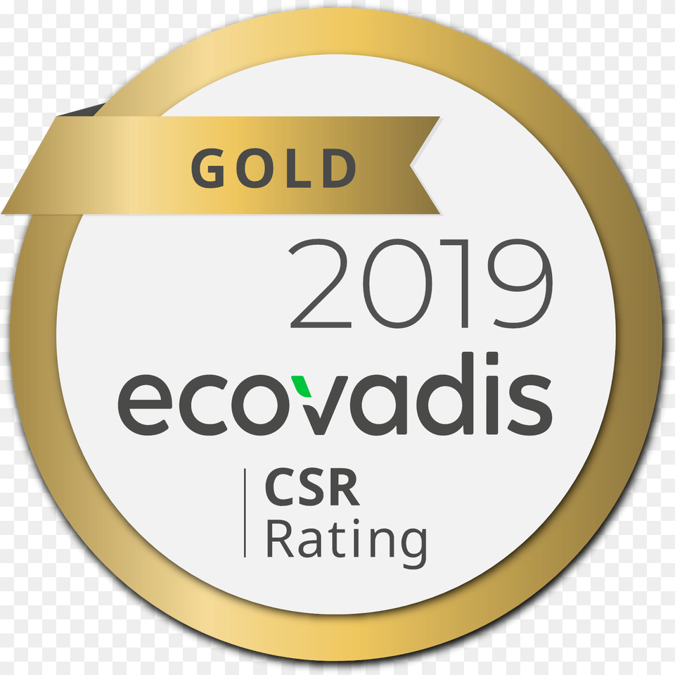 Ecovadis Gold 2019, Disk, Symbol, Text, Number Free Transparent Png