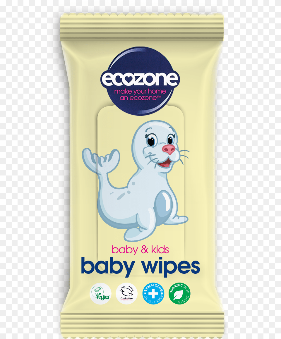 Ecozone Organic Baby Wipes Wet Wipe, Face, Head, Person, Can Free Png Download