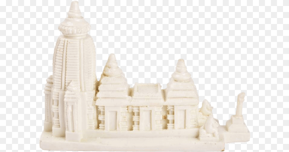 Ecraftodisha White Marble Jagannath Temple Show Piece Hindu Temple, Ivory, Archaeology Png Image