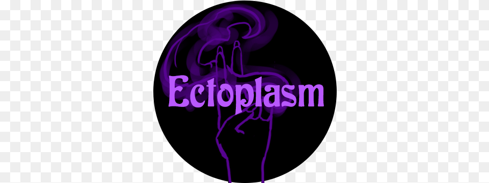 Ectoplasm Solid Perfume Sold By Flojoulot Cosmetics Language, Light, Purple, Smoke, Lighting Free Png