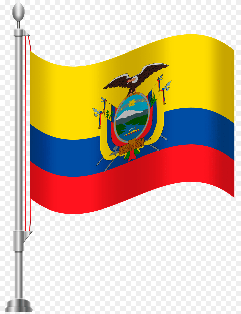 Ecuador Flag Clip Art, Animal, Bird Free Png