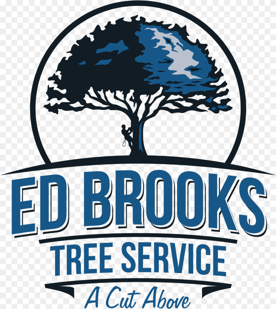 Ed Brooks Tree Service From Above, Plant, Advertisement, Logo, Poster Free Png