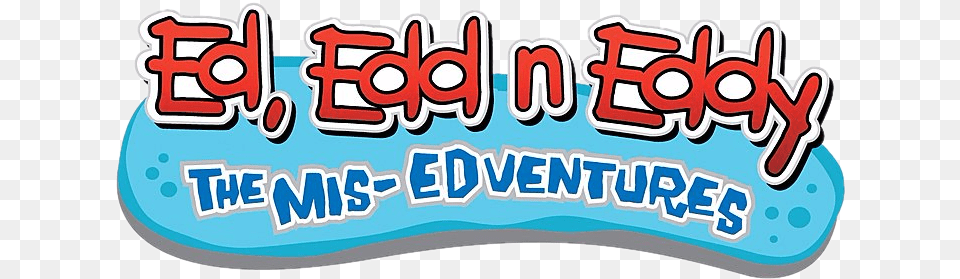 Ed Edd N Eddy The Mis Edventures Details Launchbox Games Ed Edd N Eddy The Mis Edventures Logo, Sticker, Text, Dynamite, Weapon Png