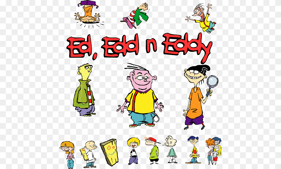Ed Edd N Eddy Title, Book, Comics, Publication, Baby Png Image