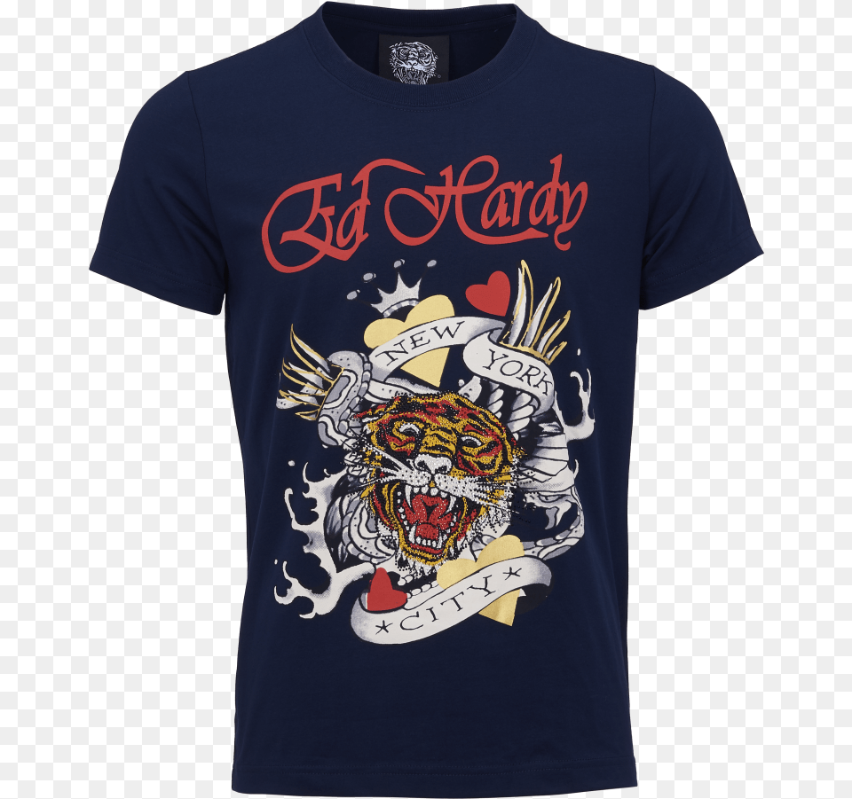 Ed Hardy, Clothing, Shirt, T-shirt, Animal Png Image