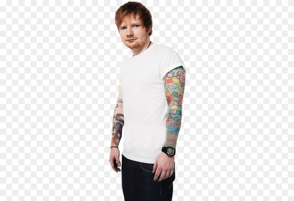 Ed Sheeran Cross Me Lyrics Ed Sheeran, Tattoo, Clothing, Long Sleeve, Sleeve Free Png Download