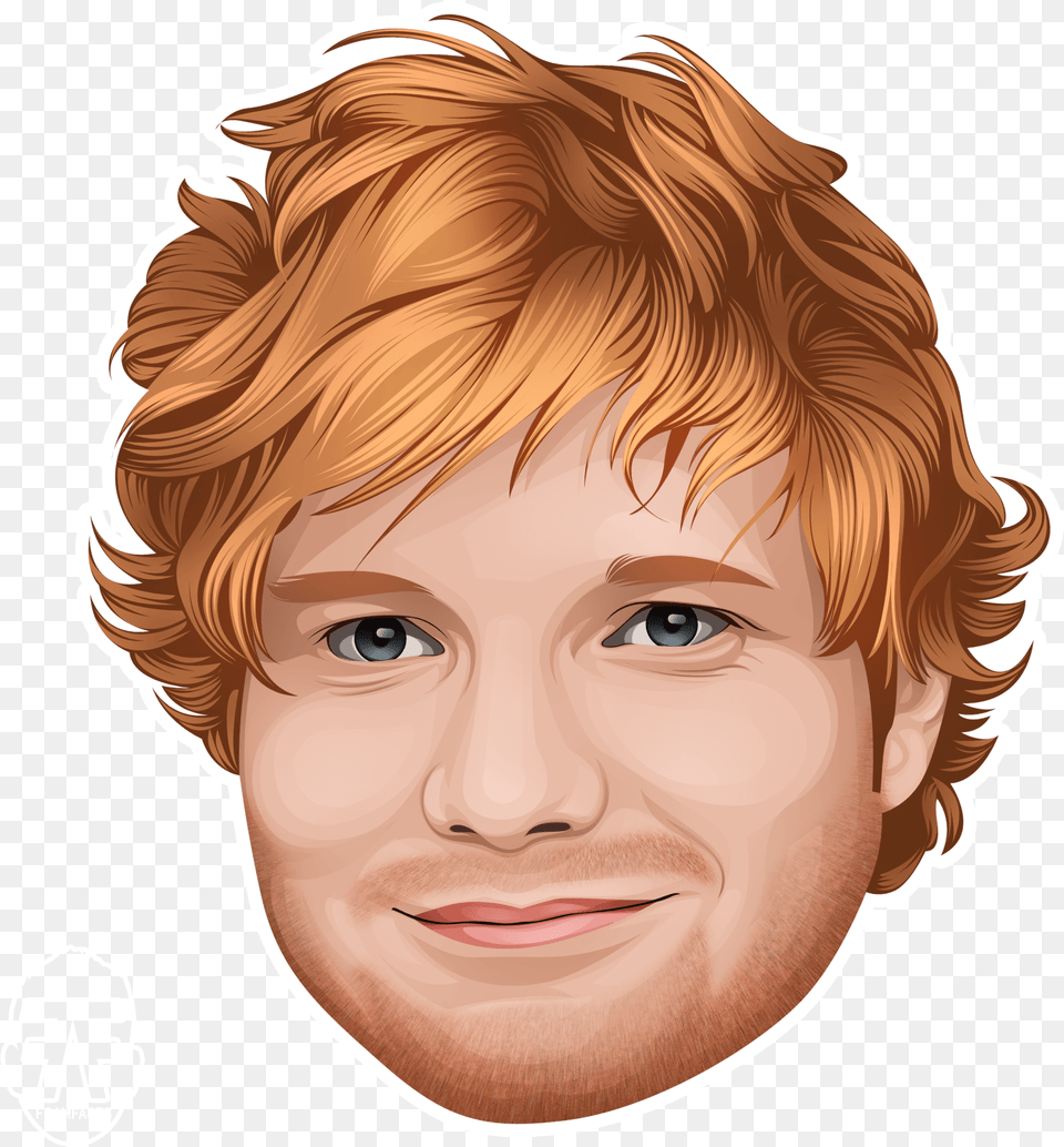 Ed Sheeran Ed Sheeran39s Head, Blonde, Face, Hair, Person Png