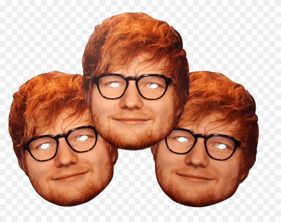 Ed Sheeran Masks Illustration Free Transparent Png