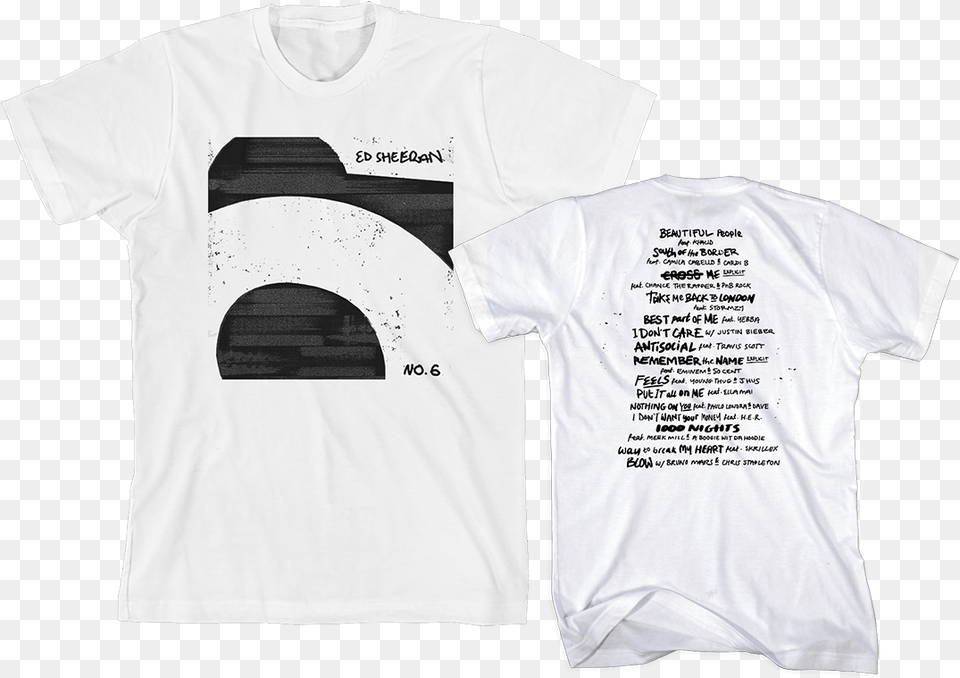 Ed Sheeran No 6 Collaborations Project T Shirt, Clothing, T-shirt Png Image