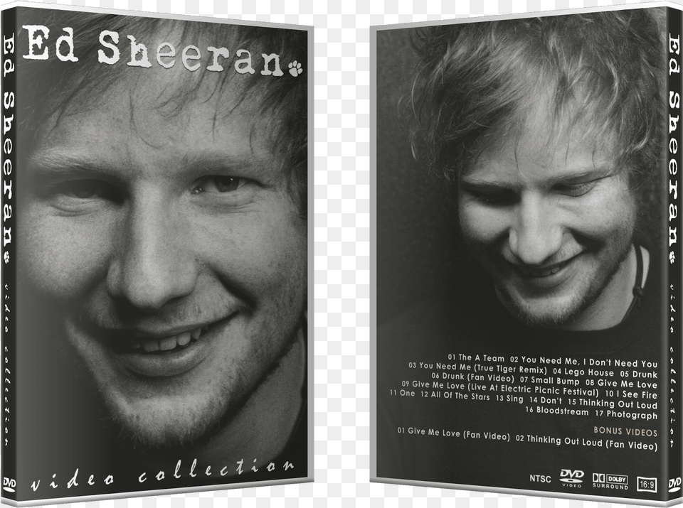 Ed Sheeran Video Collection Book Ed Sheeran, Adult, Poster, Portrait, Photography Free Png Download