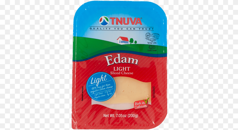 Edam Sliced Cheese Light Packaging And Labeling, Food, Can, Tin Png Image