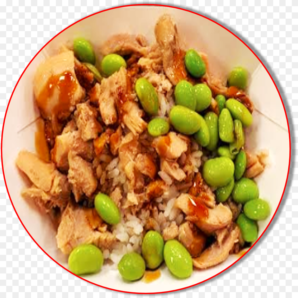 Edamame, Plate, Food, Lunch, Meal Png Image