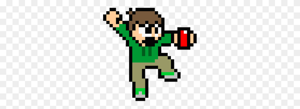 Edd From Eddsworld Custom Megaman Sprite, Qr Code, Ball, Handball, Sport Png Image