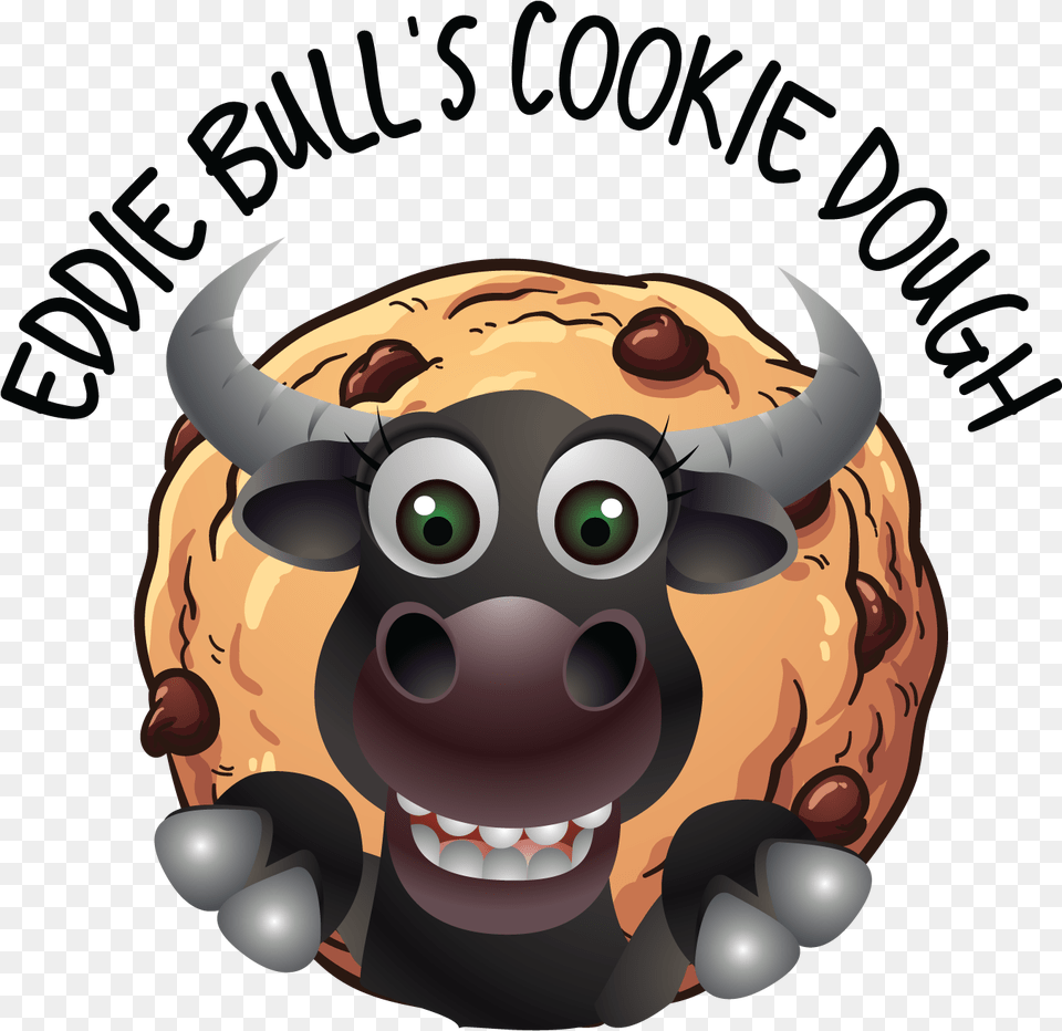 Eddie Bulls Logo Eddie Bulls Cookie Dough, Animal, Buffalo, Mammal, Wildlife Free Png Download