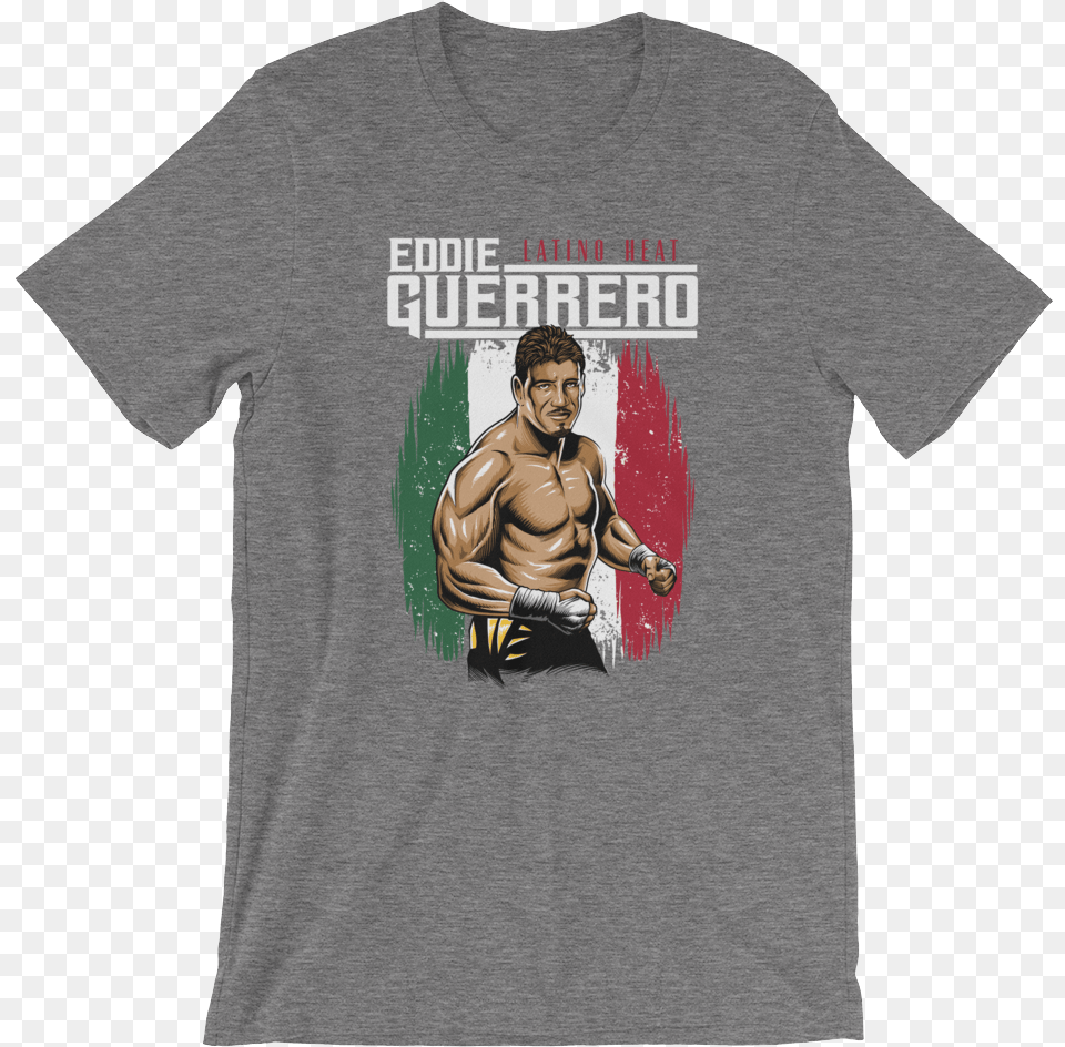 Eddie Guerrero Quotviva La Raza Eddie Guerrero Viva La Raza Shirt, Clothing, T-shirt, Adult, Male Free Png
