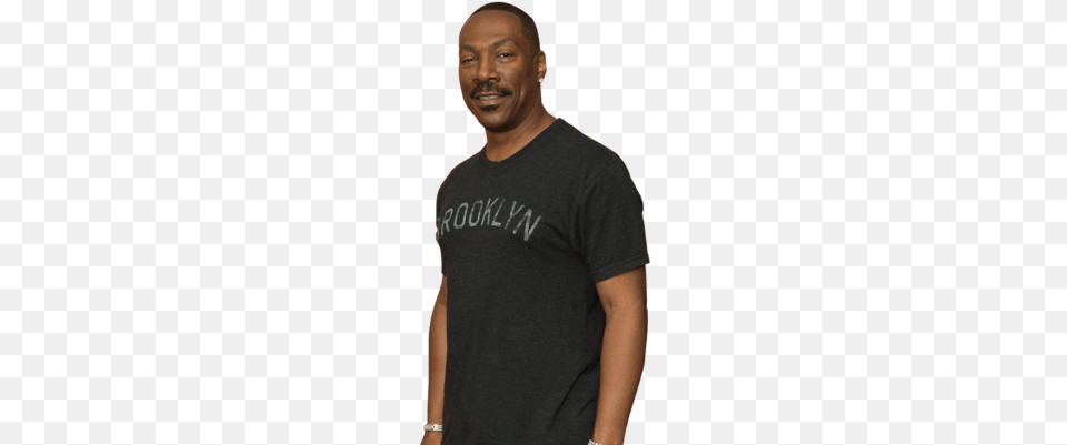 Eddie Murphy On Making His First Indie Movie Celebrating Active Shirt, T-shirt, Clothing, Person, Man Png