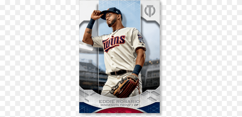Eddie Rosario 2019 Topps Tribute Base Cards Poster Minnesota Twins, Team Sport, Team, Sport, Person Png