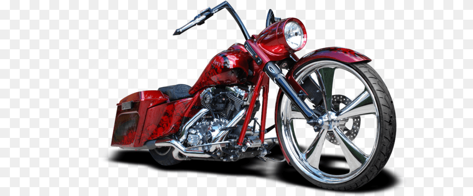 Eddie Trotta39s Thunder Cycle Designs Bagger Chopper, Alloy Wheel, Vehicle, Transportation, Tire Free Transparent Png