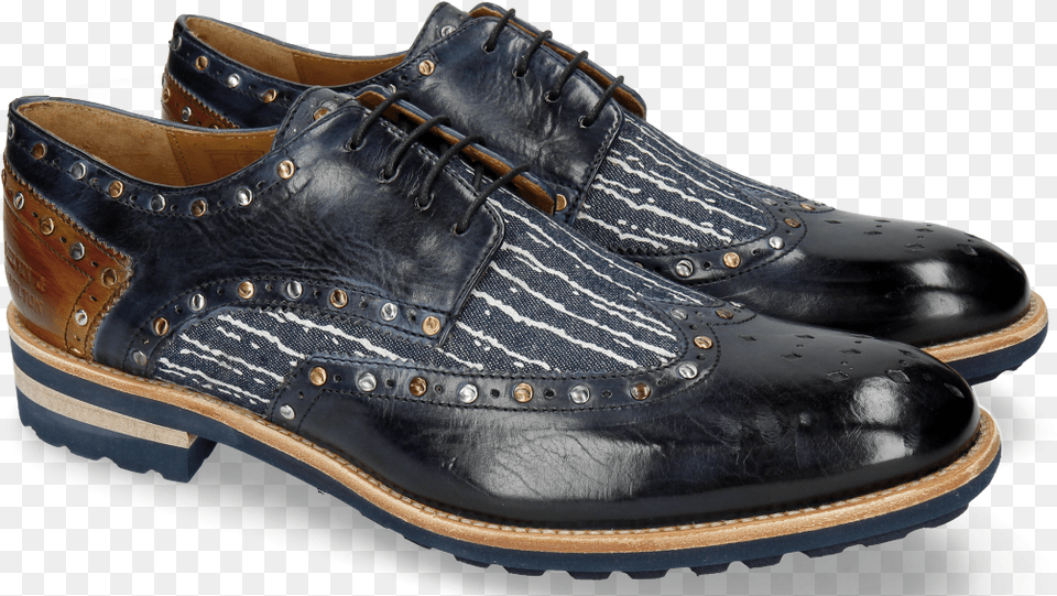 Eddy 27 Navy Denim Lines Rs Blue Melvin U0026 Hamilton Shoe, Clothing, Footwear, Sneaker, Clogs Free Png