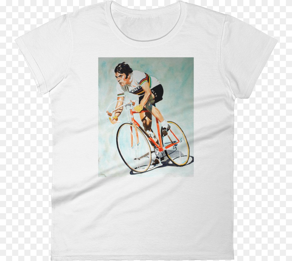 Eddy T Shirt, Clothing, T-shirt, Wheel, Bicycle Free Transparent Png