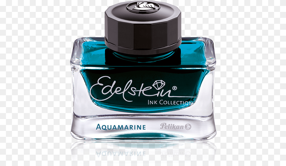 Edelstein Ink Aquamarine Quotink Of The Year Pelikan Edelstein 2016 Ink Of The Year Aquamarine, Bottle, Ink Bottle, Disk Png Image
