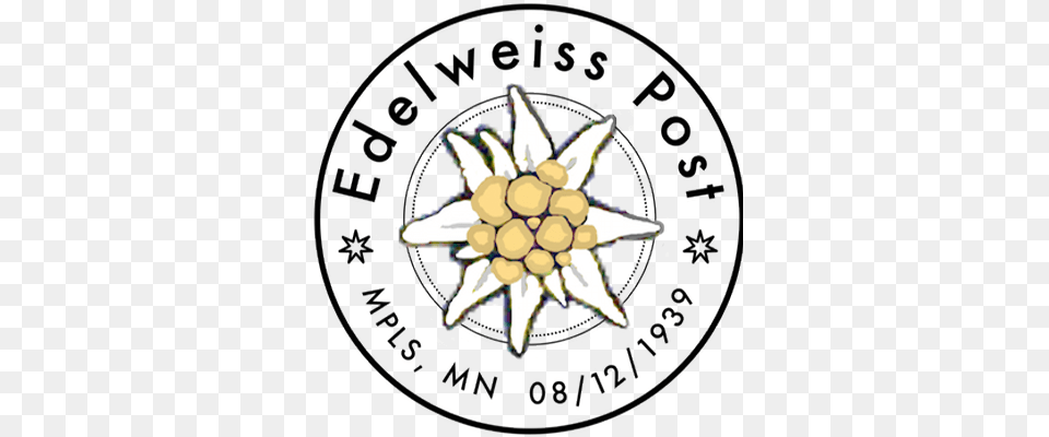 Edelweiss Post Edelweiss Drawing Free Png Download