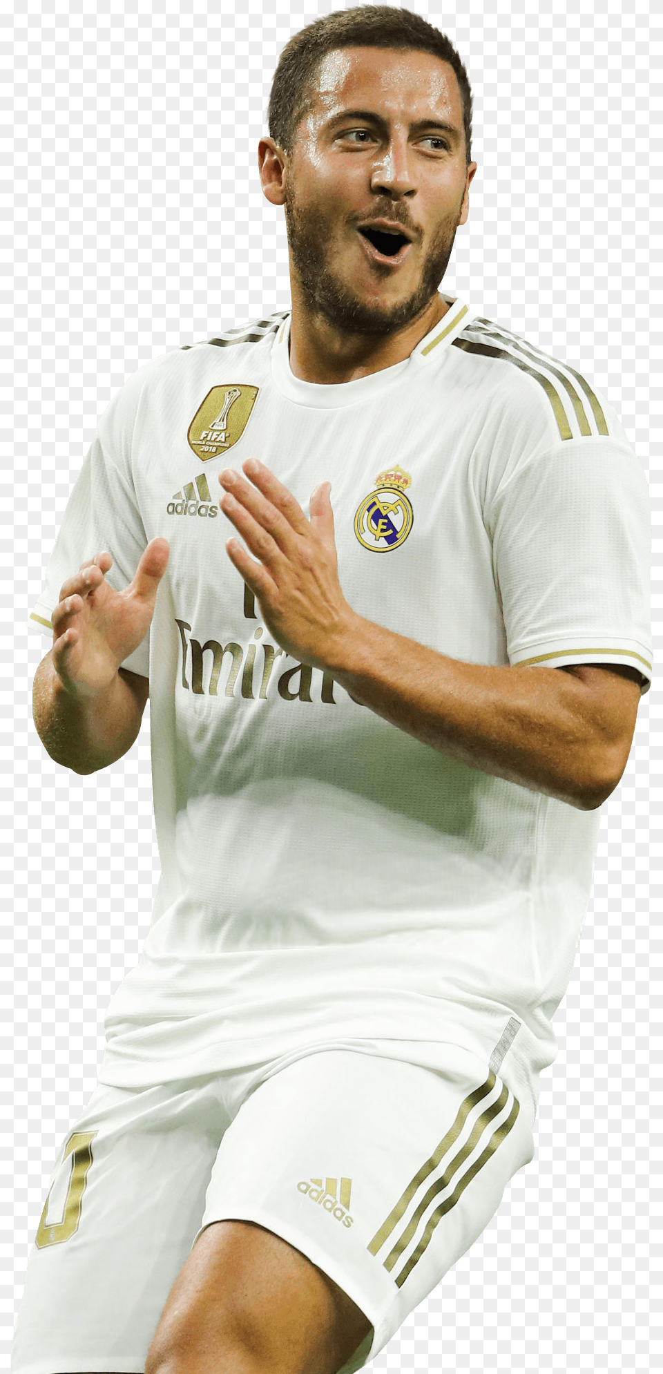 Eden Hazardrender Eden Hazard Real Madrid Celebrations, Shirt, Body Part, Clothing, Person Png Image