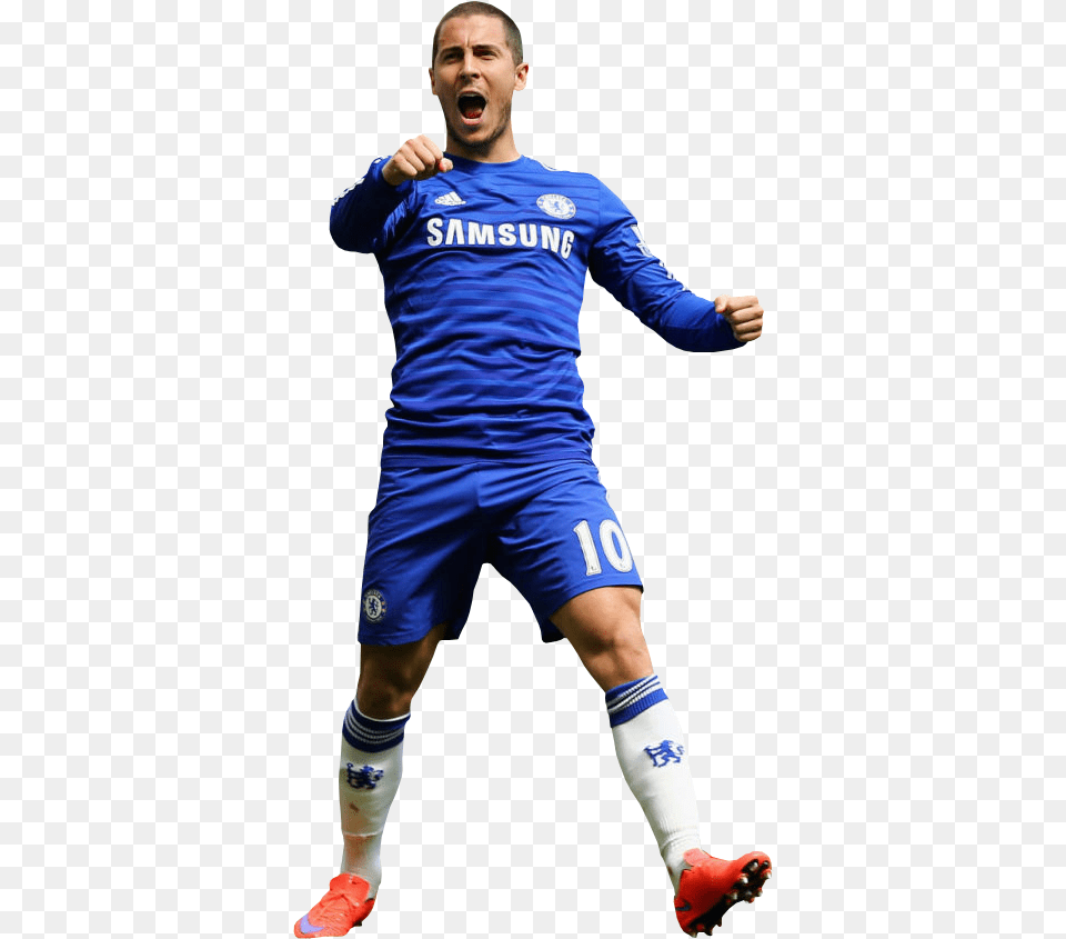 Eden Hazardrender Soccer Player, Head, Body Part, Clothing, Shirt Png Image