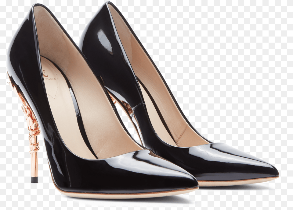 Eden Heel Shoes Ralph U0026 Russo Usa Ralph And Russo Heels Black, Clothing, Footwear, High Heel, Shoe Free Png Download