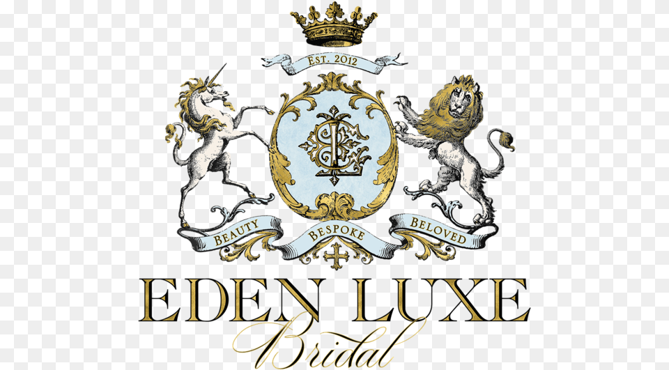 Eden Luxe Bridal Logo, Book, Publication, Animal, Lion Free Png Download