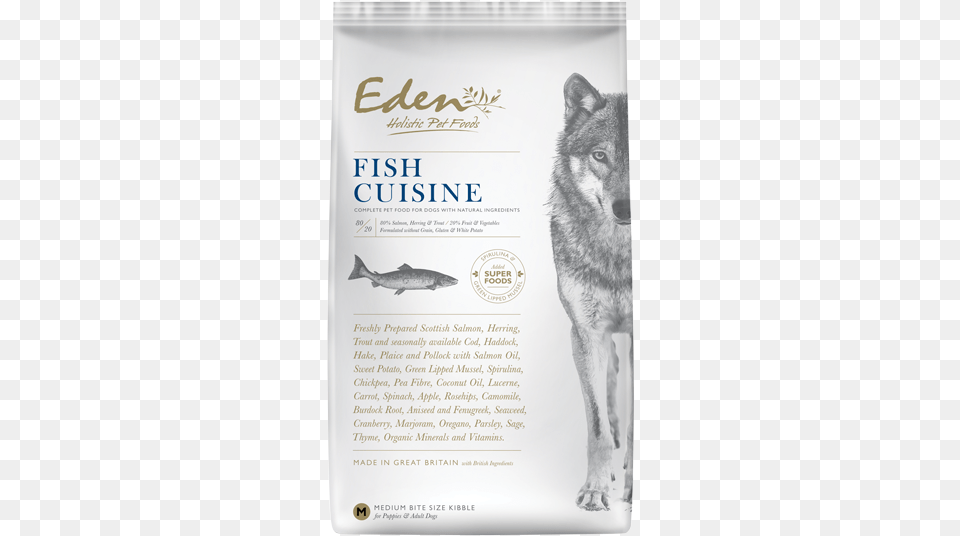 Eden Small Fish 12kg Label Eden Fish Cuisine, Advertisement, Poster, Sea Life, Animal Png Image