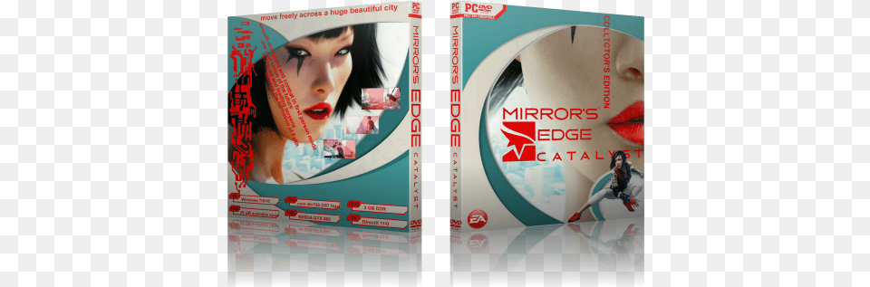 Edge Catalyst Box Art Cover Mirror39s Edge, Advertisement, Poster, Adult, Person Free Transparent Png