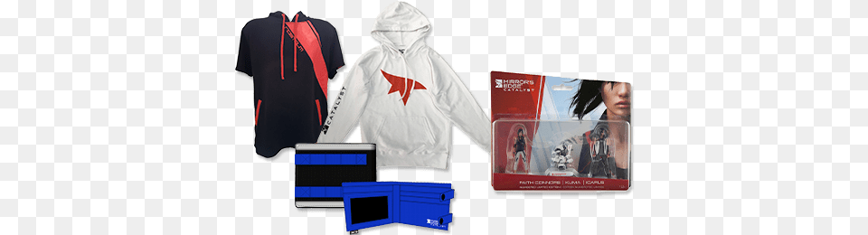 Edge Catalyst Merchandise Mirrors Edge Catalyst Mini Figures 3 Pack, Clothing, Coat, Sweatshirt, Sweater Free Transparent Png