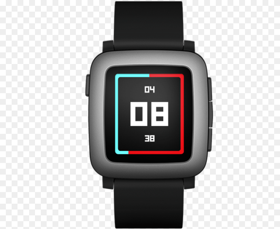 Edge Face Pebble Smartwatch, Wristwatch, Arm, Body Part, Digital Watch Free Transparent Png