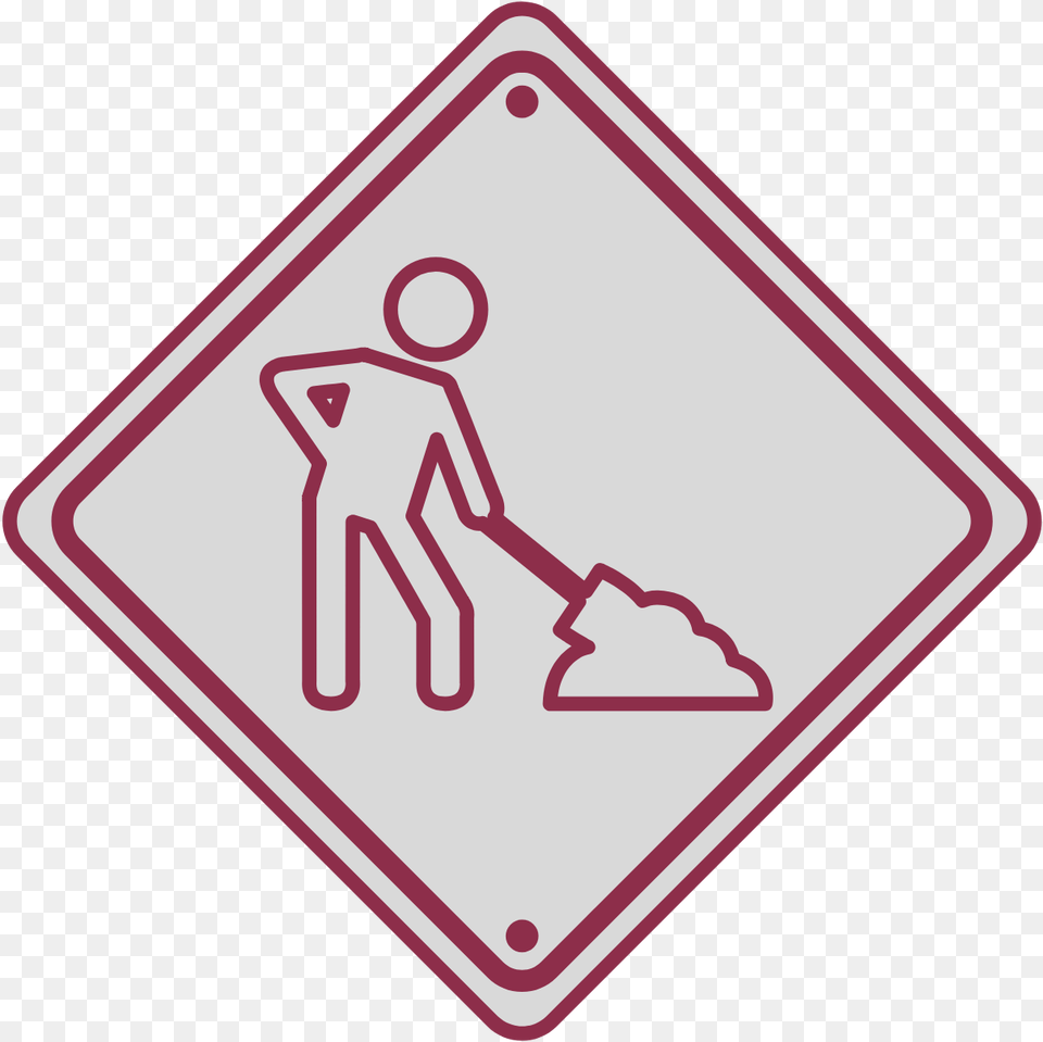 Edge Hill Road And Tyson Avenue Reconstruction Project Traffic Arrow Symbol, Sign, Road Sign, Blackboard Png Image