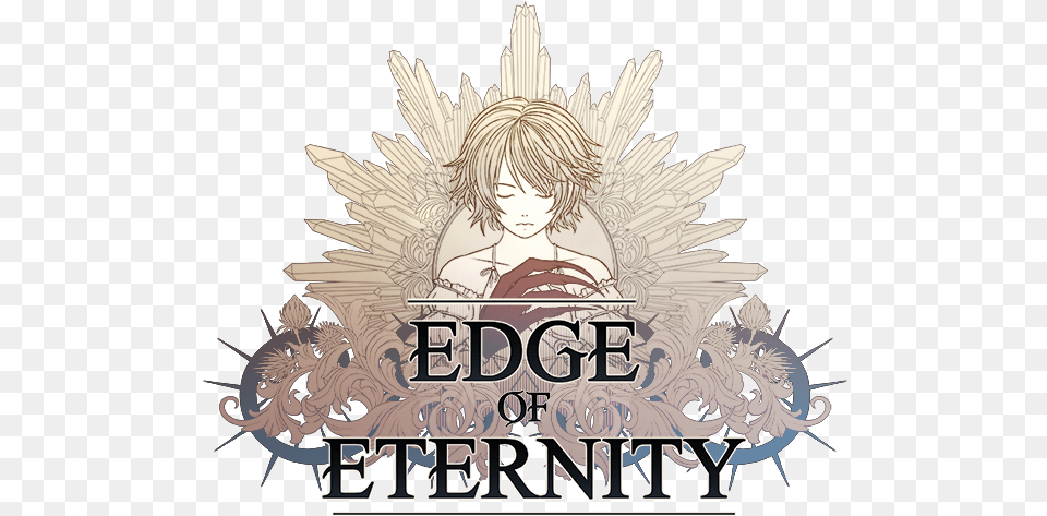 Edge Of Eternity Gets Third Chapter The Reunion In Edge Of Eternity, Book, Publication, Person, Comics Free Png Download